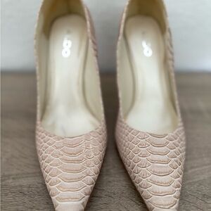 Aldo Blush Textured Women's Heels
